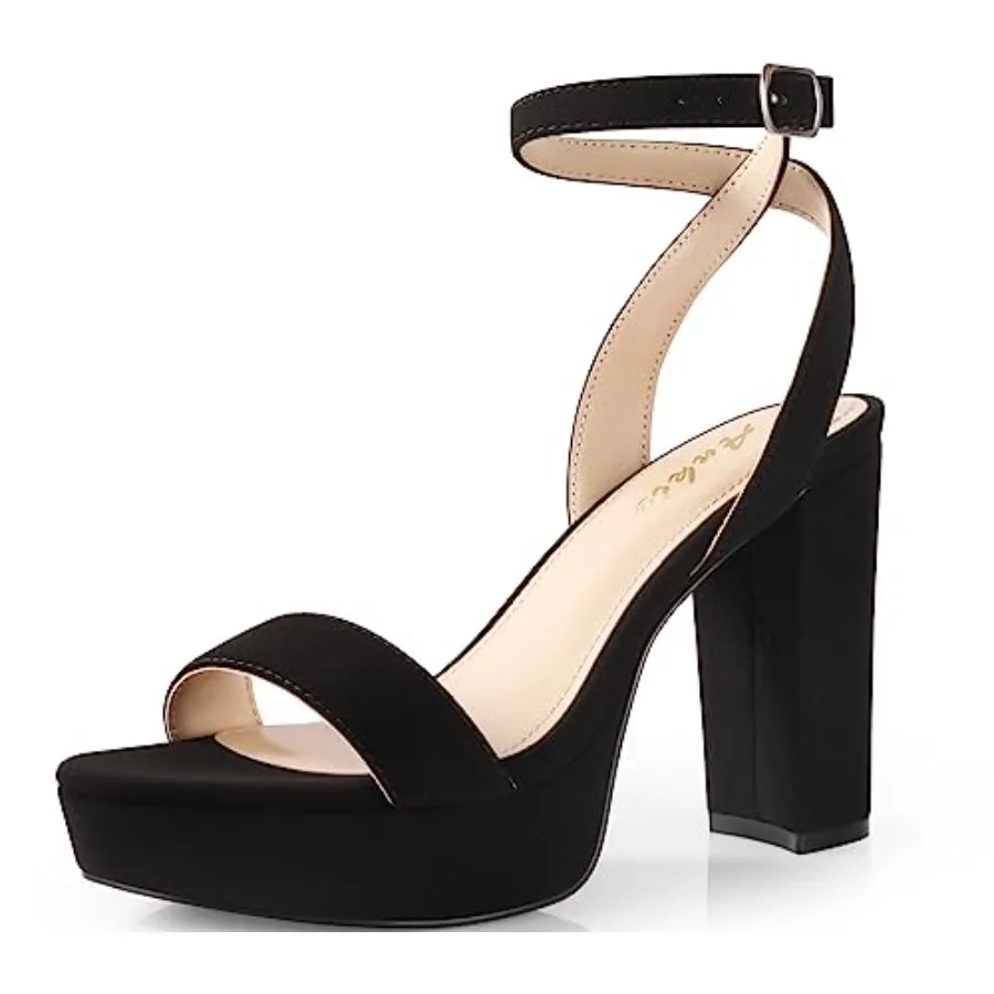 Ankis Platform Heels for Women 4 Inch Chunky Heels Sandals for Women Comfy Open Toe Block Heeled Sandals Nude White Silver Gold
Ankis Platform Heels for Women 4 Inch Chunky Heels Sandals for Women Comfy Open Toe Block Heeled Sandals Nude White Silver Gold