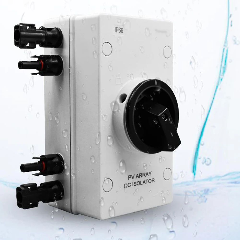 Солнечный выключатель 32A 1000V DC с водонепроницаемым корпусом IP66 и запираемым поворотным механизмом для безопасного управления энергией
Солнечный выключатель 32A 1000V DC с водонепроницаемым корпусом IP66 и запираемым поворотным механизмом для безопасного управления энергией