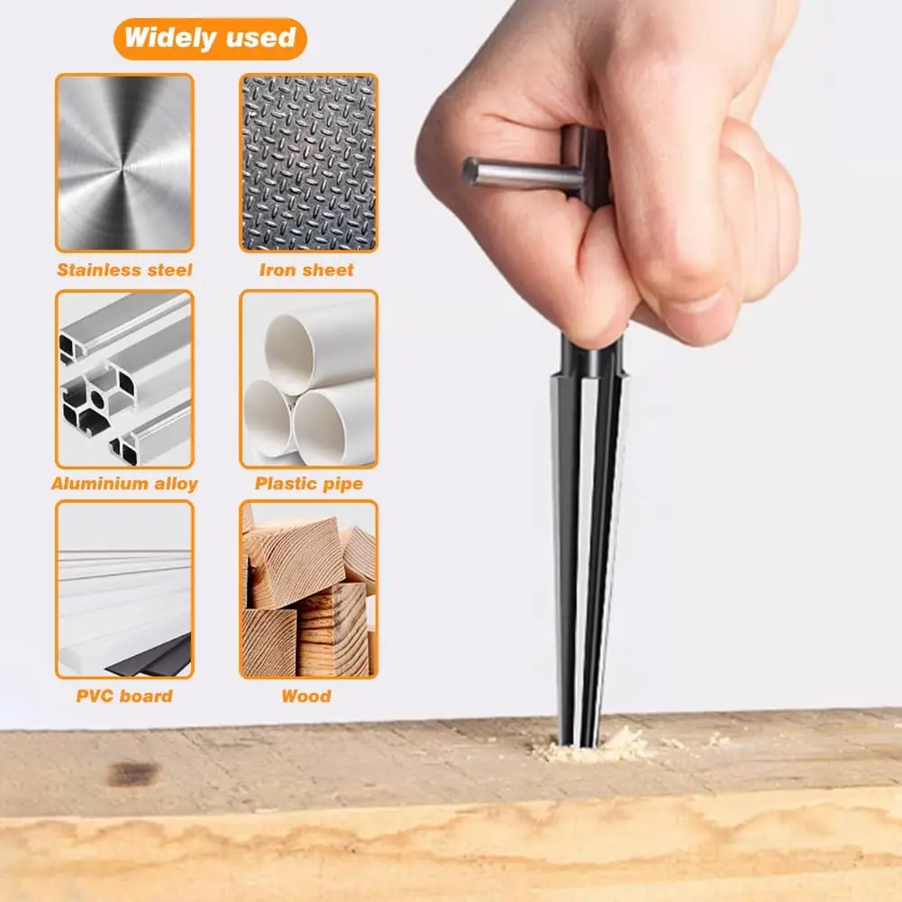 3-13mm/5-16mm Hand Metal Reamer Carbon Steel Deburring Enlarge Pin Hole Handheld Reamer For Wood Metal Plastic Drilling Tools
3-13mm/5-16mm Hand Metal Reamer Carbon Steel Deburring Enlarge Pin Hole Handheld Reamer For Wood Metal Plastic Drilling Tools