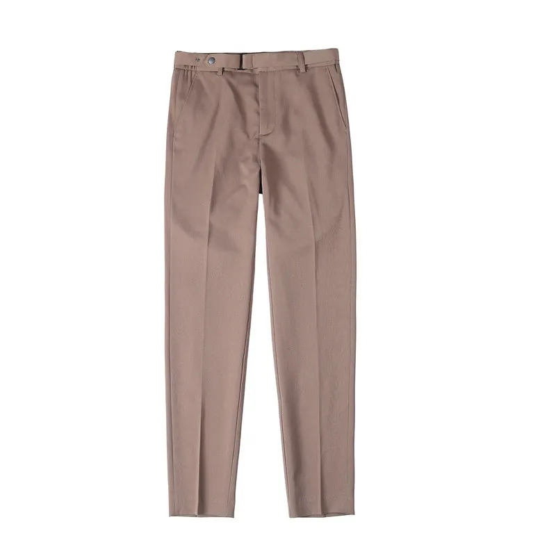 2024 New Spring Men's Dark Stripe Casual Suit Slim Fit British Light Business Long Pants with Belt
2024 New Spring Men's Dark Stripe Casual Suit Slim Fit British Light Business Long Pants with Belt