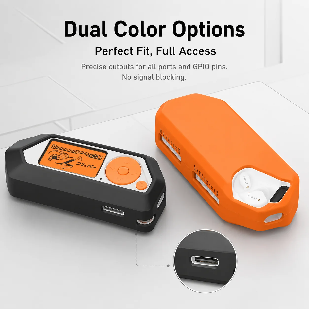 Flipper Zero All-Round Protective Silicone Case Anti-Fall Dustproof Skin Cover Accessories
Flipper Zero All-Round Protective Silicone Case Anti-Fall Dustproof Skin Cover Accessories