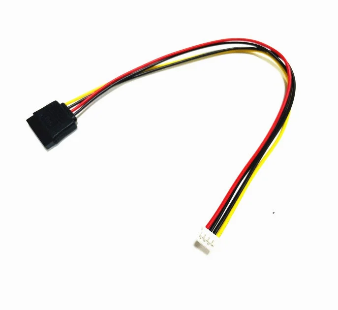 DIY PH 2.0mm Small 4Pin to 15Pin HDD SATA Female floppy Power Supply Cable Cord For PC HDD
DIY PH 2.0mm Small 4Pin to 15Pin HDD SATA Female floppy Power Supply Cable Cord For PC HDD