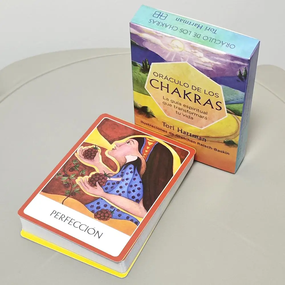 Chakra Wisdom Oracle Cards The Spiritual Tool for Transforming Your Life Spanish Edition 49 Pcs Oracle Cards 10.4*7.3cm
Chakra Wisdom Oracle Cards The Spiritual Tool for Transforming Your Life Spanish Edition 49 Pcs Oracle Cards 10.4*7.3cm