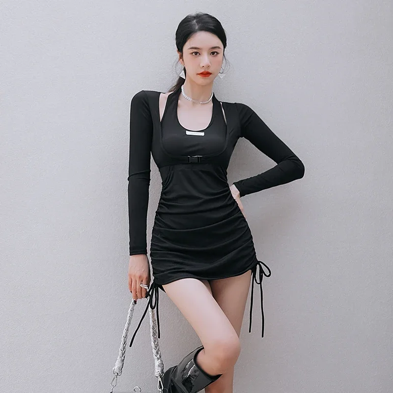 Black One Piece Swimsuit Women 2025 New Solid Black Tummy Control Monokini Cover Up Bathing Suit Female Skirts Beachwear Girl
Black One Piece Swimsuit Women 2025 New Solid Black Tummy Control Monokini Cover Up Bathing Suit Female Skirts Beachwear Girl