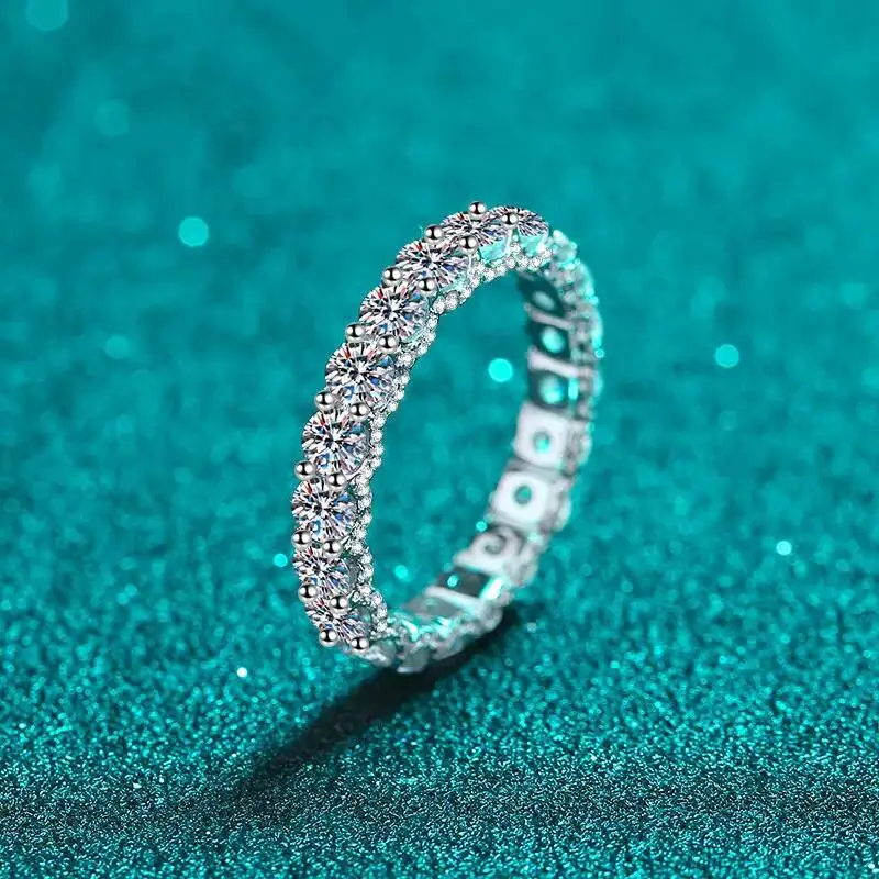 New Fashion Fine S925 Sterling Silver Ring for Women Set with Moissanite Wedding Cuban Ring Direct
New Fashion Fine S925 Sterling Silver Ring for Women Set with Moissanite Wedding Cuban Ring Direct
