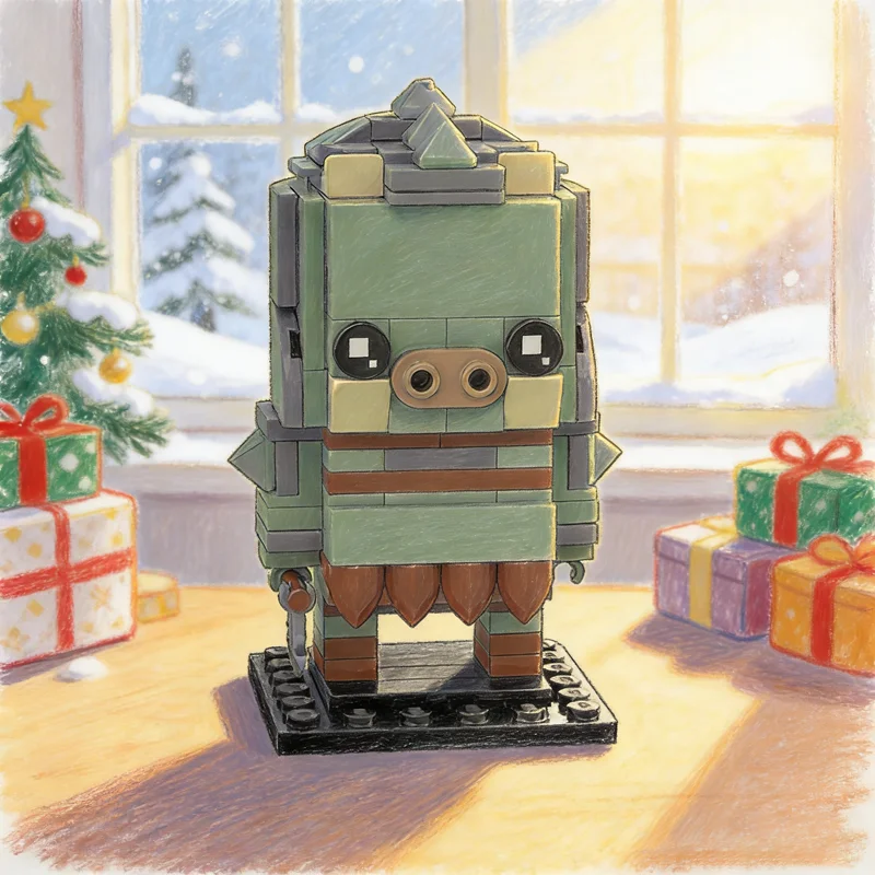 142pcs MOC Brickheadz Gamorrean Guard Model Building Blocks Architecture Toys Creative Idea Education Brick Christmas Gifts
142pcs MOC Brickheadz Gamorrean Guard Model Building Blocks Architecture Toys Creative Idea Education Brick Christmas Gifts