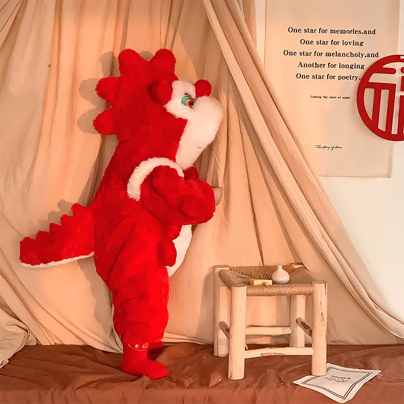 Winter Children Dragon Cosplay Costume Party Fashion Baby Clothes Thicken Onesie Warm Cute Red Pajama Set Performance Clothes
Winter Children Dragon Cosplay Costume Party Fashion Baby Clothes Thicken Onesie Warm Cute Red Pajama Set Performance Clothes