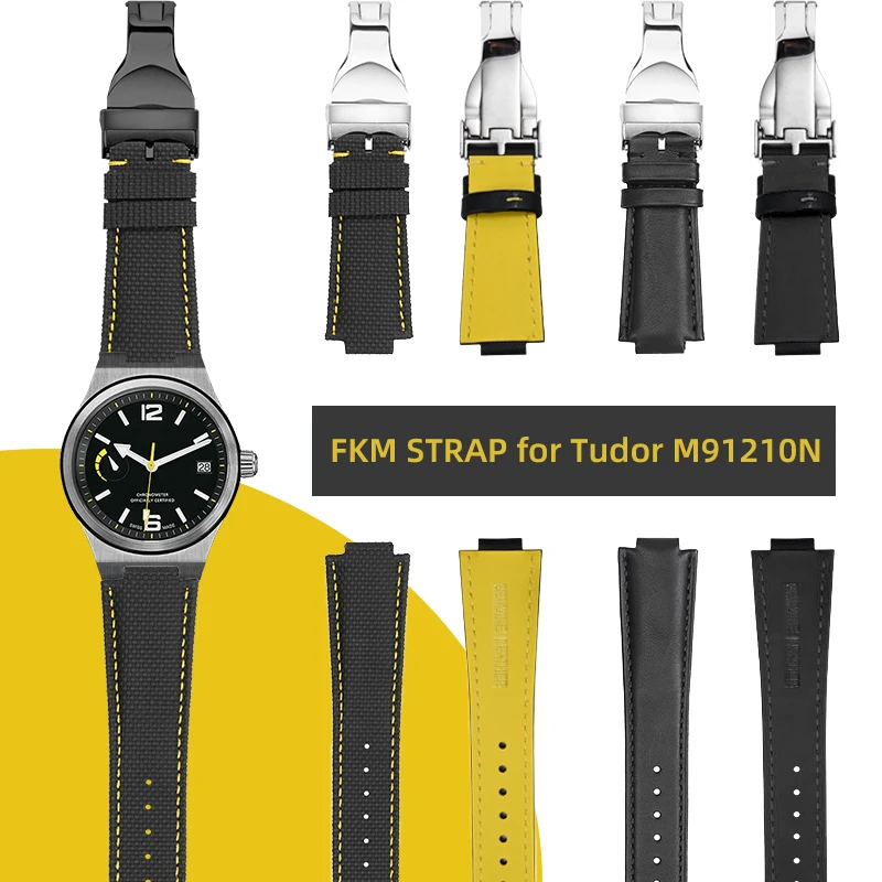 For Tudor Pelagos 25500TN 25600TN Fluororubber/Feather strap North Flag M91210N 22 * 12mm Watch strap Men's Watch Band Replaceme
For Tudor Pelagos 25500TN 25600TN Fluororubber/Feather strap North Flag M91210N 22 * 12mm Watch strap Men's Watch Band Replaceme