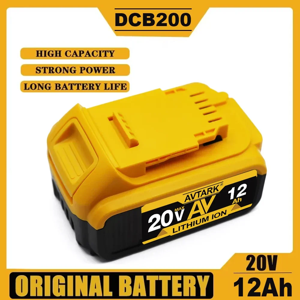 DCB200 For Dewalt DCB200 20V 12000mAh Replacement Battery Compatible with For Dewalt 20V 18 v and 20 Vot Tools For Dewalt
DCB200 For Dewalt DCB200 20V 12000mAh Replacement Battery Compatible with For Dewalt 20V 18 v and 20 Vot Tools For Dewalt