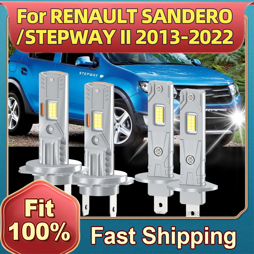 2/4Pcs Car Headlight H1 H7 H1 LED Lamp 6000K For RENAULT SANDERO/STEPWAY II 2013 2014 2015 2016 2017 2018 2019 2020 2021 2022
2/4Pcs Car Headlight H1 H7 H1 LED Lamp 6000K For RENAULT SANDERO/STEPWAY II 2013 2014 2015 2016 2017 2018 2019 2020 2021 2022
