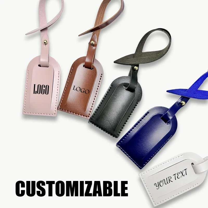 Laser Engraved PU Leather Luggage Tag Privacy Protection Travel Bag Label Custom LOGO Text Personalized Suitcase Tags Company
Laser Engraved PU Leather Luggage Tag Privacy Protection Travel Bag Label Custom LOGO Text Personalized Suitcase Tags Company