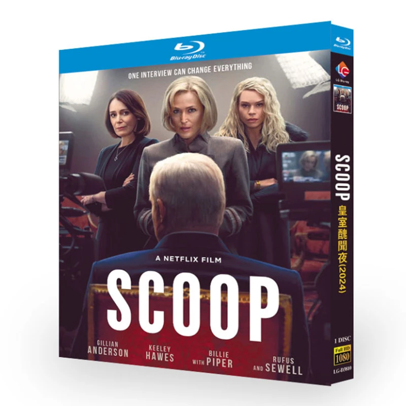 Scoop (2024) Blu-ray Disc
Scoop (2024) Blu-ray Disc