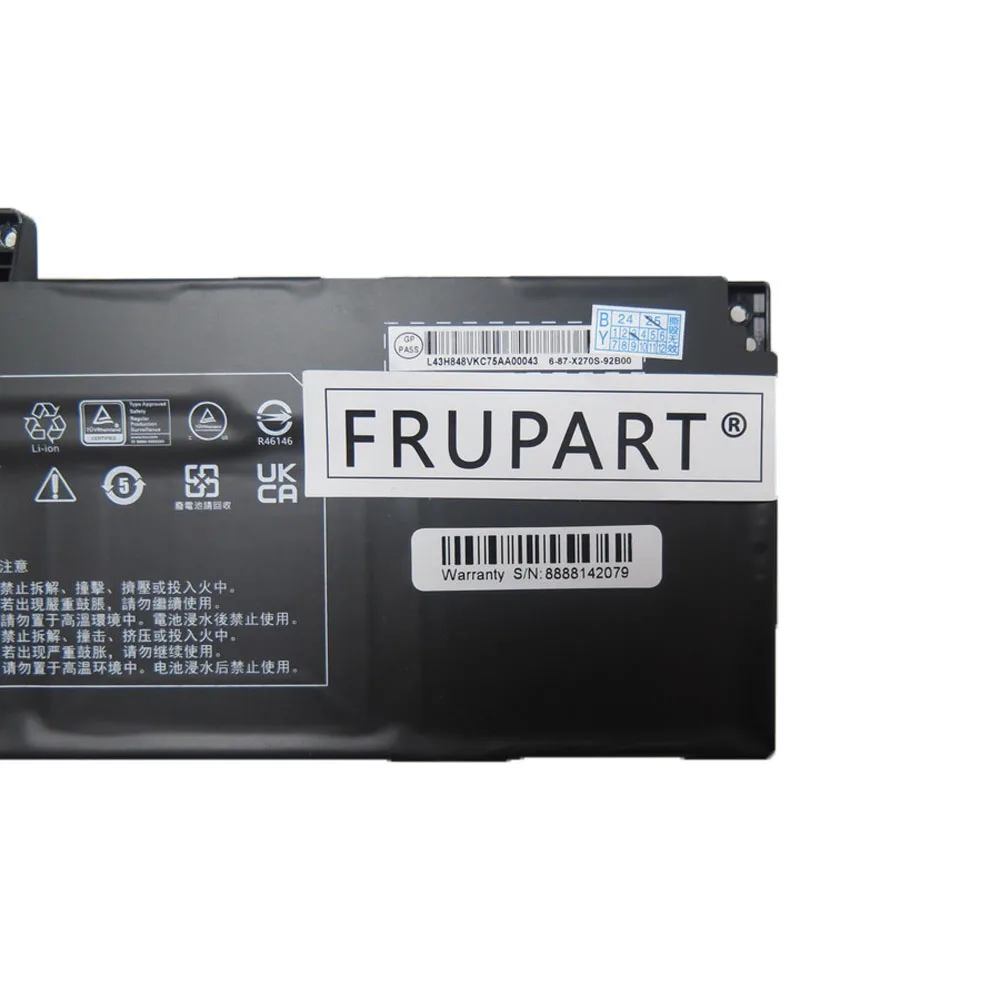 Laptop Battery For CLEVO X370 X370SN Universal Model X370SNV X370SNW X370SNX X370SNX1 15.2V 99Wh 6780mAh New
Laptop Battery For CLEVO X370 X370SN Universal Model X370SNV X370SNW X370SNX X370SNX1 15.2V 99Wh 6780mAh New