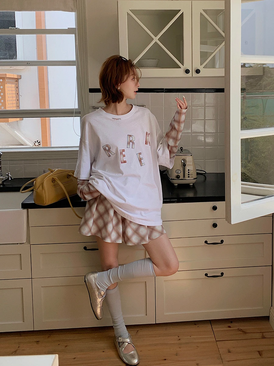 Юбка DearSocute в клетку с эластичным поясом, длина до колена, силуэт А-силуэт, приталенная, весенняя коллекция
Юбка DearSocute в клетку с эластичным поясом, длина до колена, силуэт А-силуэт, приталенная, весенняя коллекция