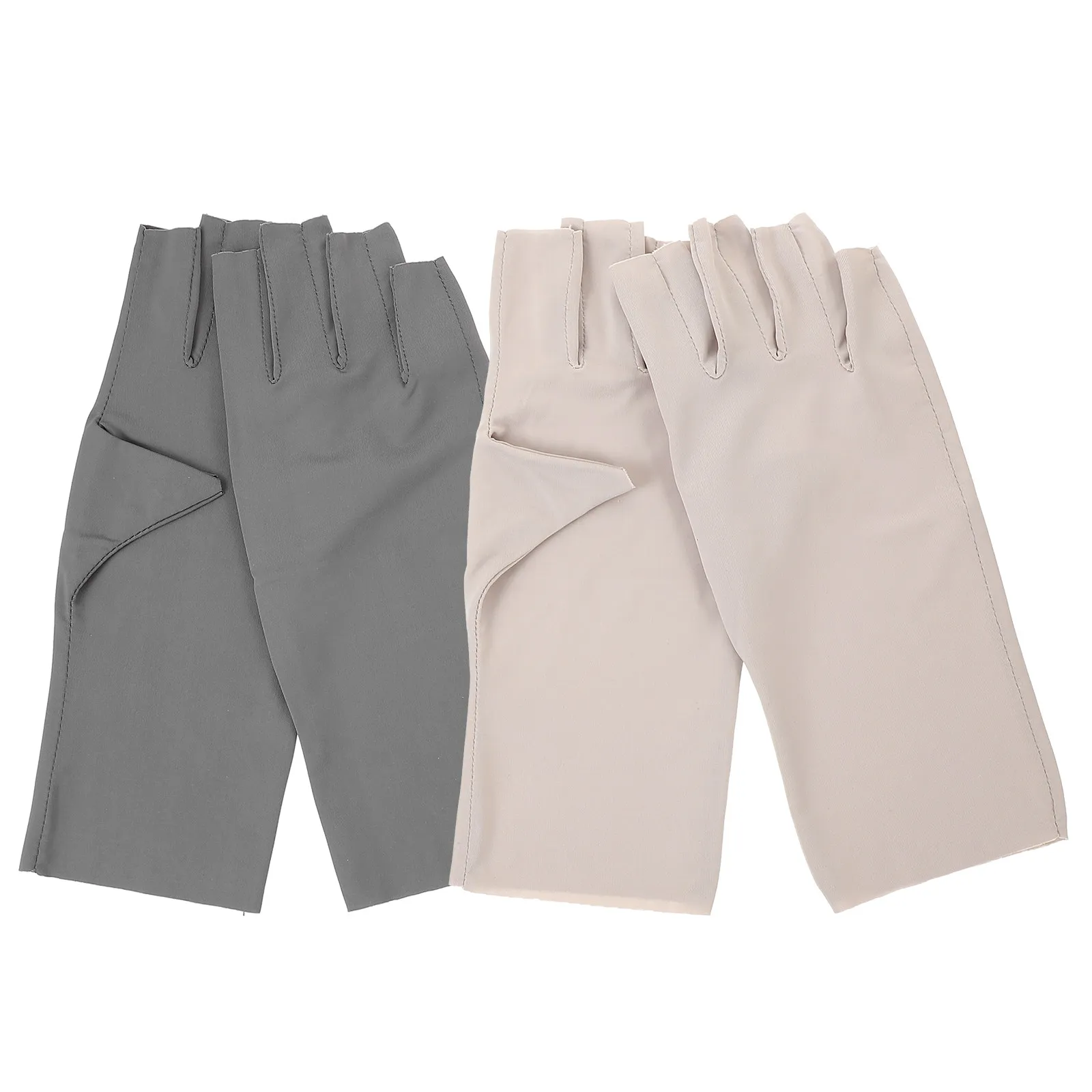 2 пары гелевых перчаток для маникюра с защитой от УФ-излучения, женские перчатки без пальцев для защиты от солнца, принадлежности для использования в салонах красоты
2 пары гелевых перчаток для маникюра с защитой от УФ-излучения, женские перчатки без пальцев для защиты от солнца, принадлежности для использования в салонах красоты