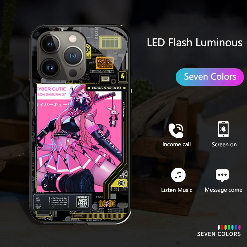 Luminous Glass LED Call Light Flash Up Phone Case For Xiaomi Poco F4 GT Mi 11 12S Ultra Mi 11 Pro Mi POCO F3 Smart Control Cover
Luminous Glass LED Call Light Flash Up Phone Case For Xiaomi Poco F4 GT Mi 11 12S Ultra Mi 11 Pro Mi POCO F3 Smart Control Cover