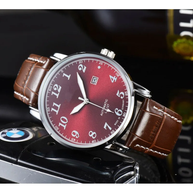 2025 Men's Business Watch - Genuine Leather, Sweep Second Quartz, Slim Analog for Office & Casual
2025 Men's Business Watch - Genuine Leather, Sweep Second Quartz, Slim Analog for Office & Casual
