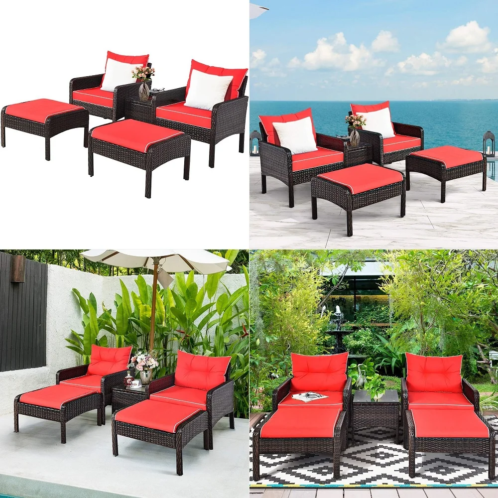Stools Set of 6, Adjustable Swivel Bar Chairs with 360 Rotation, Padded Counter Stools with Back and Footrest for Kitchen Islan
Stools Set of 6, Adjustable Swivel Bar Chairs with 360 Rotation, Padded Counter Stools with Back and Footrest for Kitchen Islan