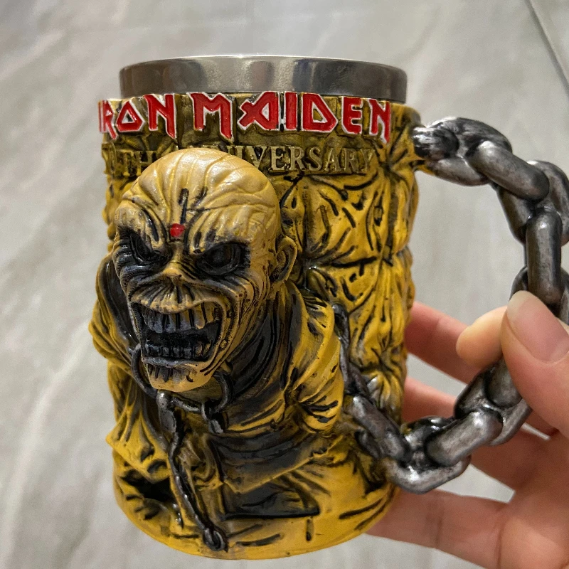 Iron Maiden 50th Band Peripheral Model Cup Iron Maiden Band 50th Anniversary 3D Mug Peripheral Gift Model Ornaments
Iron Maiden 50th Band Peripheral Model Cup Iron Maiden Band 50th Anniversary 3D Mug Peripheral Gift Model Ornaments