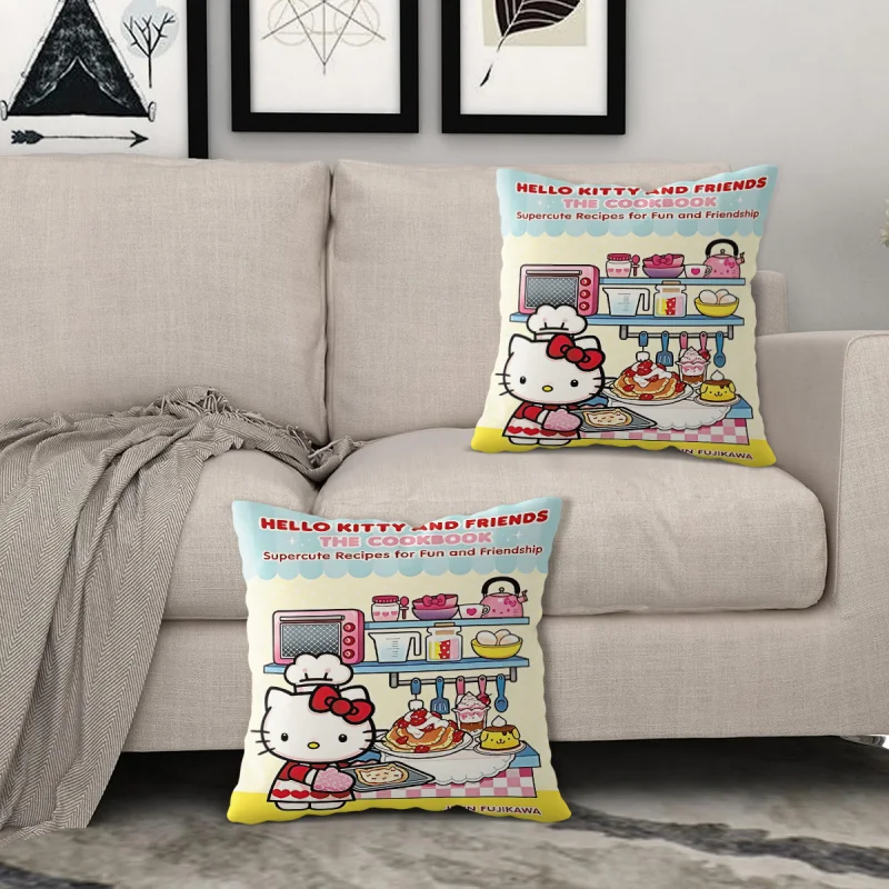 Hello Kitty Throw Pillow, Cute Cartoon Soft Decorative Pillow for Sofa, Bedroom, Car & Kids Room Decor
Hello Kitty Throw Pillow, Cute Cartoon Soft Decorative Pillow for Sofa, Bedroom, Car & Kids Room Decor