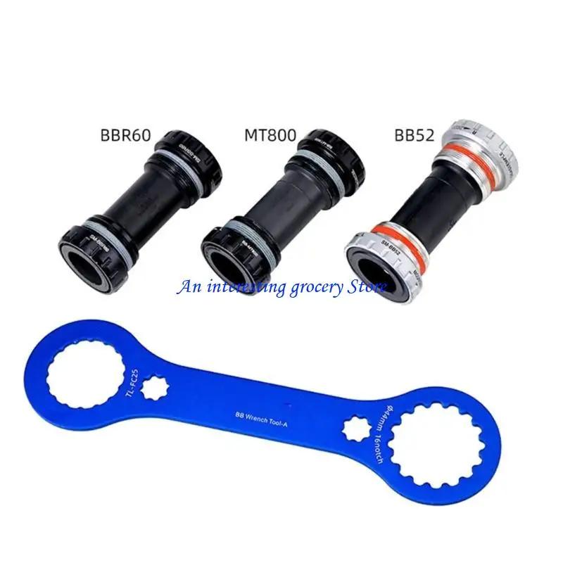 652D Multifunctional Bike Removal and Installation Tool 2pcs Bottom Wrench Integrated Set Tool for BB51 BB52
652D Multifunctional Bike Removal and Installation Tool 2pcs Bottom Wrench Integrated Set Tool for BB51 BB52