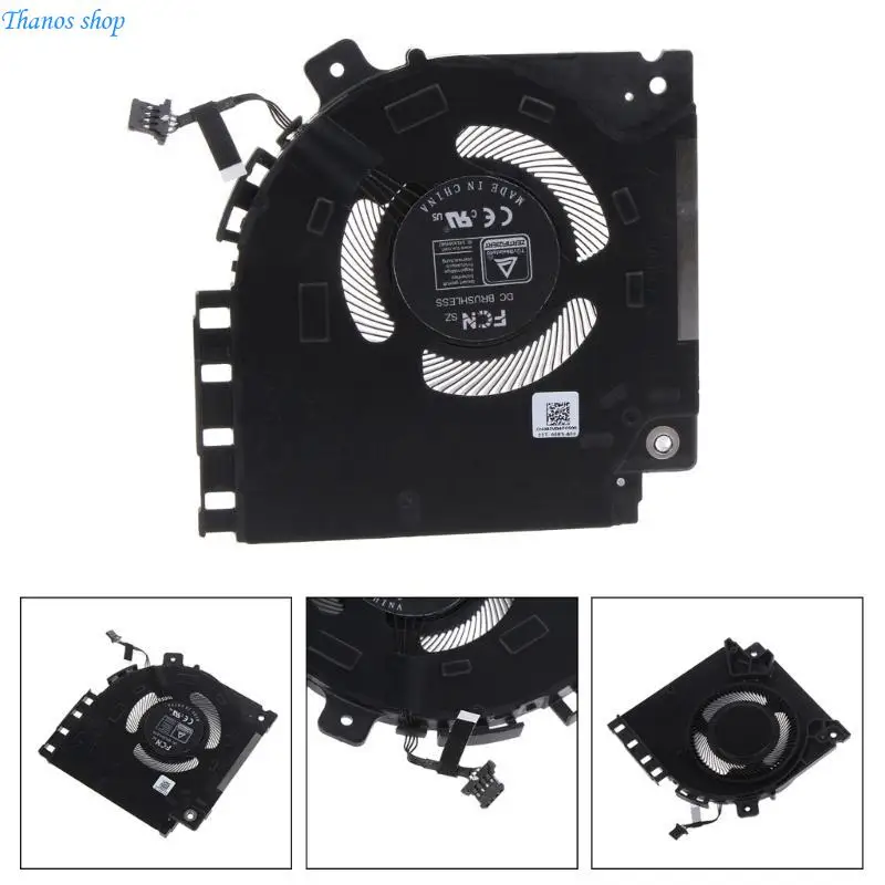 CPU GPU Radiator DC5V 0.5A 4 pin 4-wires Laptop Cooler Fan For Dell X15 Laptop Cooling Fan ND85C37 ND85C38 X37A
CPU GPU Radiator DC5V 0.5A 4 pin 4-wires Laptop Cooler Fan For Dell X15 Laptop Cooling Fan ND85C37 ND85C38 X37A