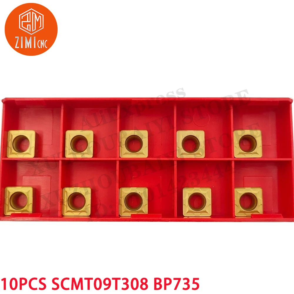 10PCS SCMT09T308 BP735 Carbide insert SCMT32.52 Internal cylinder turning insertion CNC tool metal lathe mechanical cutting tool
10PCS SCMT09T308 BP735 Carbide insert SCMT32.52 Internal cylinder turning insertion CNC tool metal lathe mechanical cutting tool