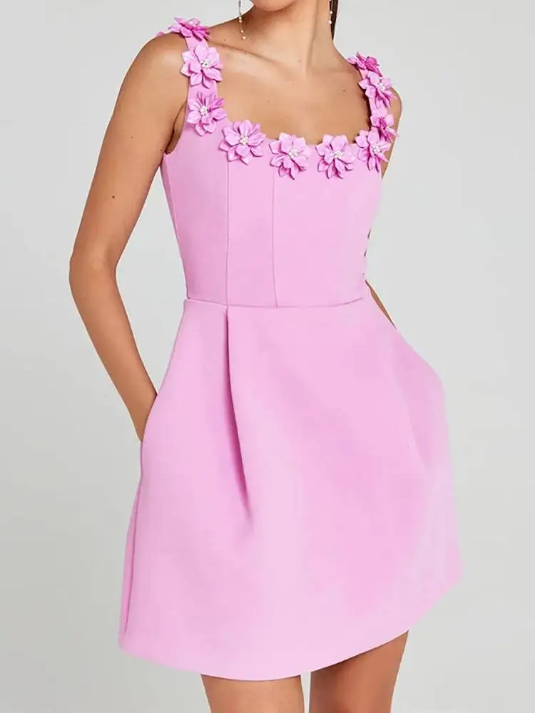Sexy Backless Zipper Fashion Mini Dress, Women Summer Sleeveless Patchwork Party Dress, New O Neck Sweet Ladies Dress Streetwear
Sexy Backless Zipper Fashion Mini Dress, Women Summer Sleeveless Patchwork Party Dress, New O Neck Sweet Ladies Dress Streetwear