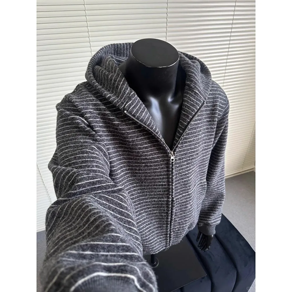 Large Size Hoodie Sweatirt Bla Stripes Autumn Winter Warmth Retro American Sle Couple Matching Open Cardigan Jaet
Large Size Hoodie Sweatirt Bla Stripes Autumn Winter Warmth Retro American Sle Couple Matching Open Cardigan Jaet