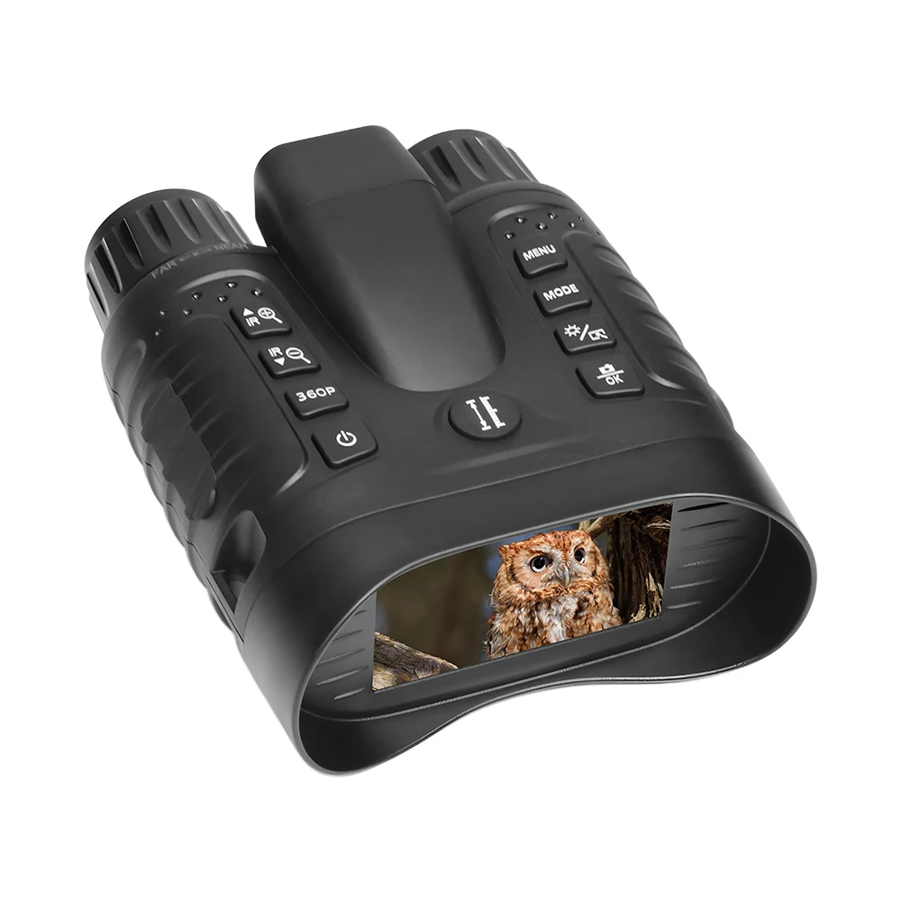 3.2'' HD Screen Digital Night Vision Device 4K 36MP Video Binoculars with Starlight CMOS Chipset 400m All Black View Distance
3.2'' HD Screen Digital Night Vision Device 4K 36MP Video Binoculars with Starlight CMOS Chipset 400m All Black View Distance