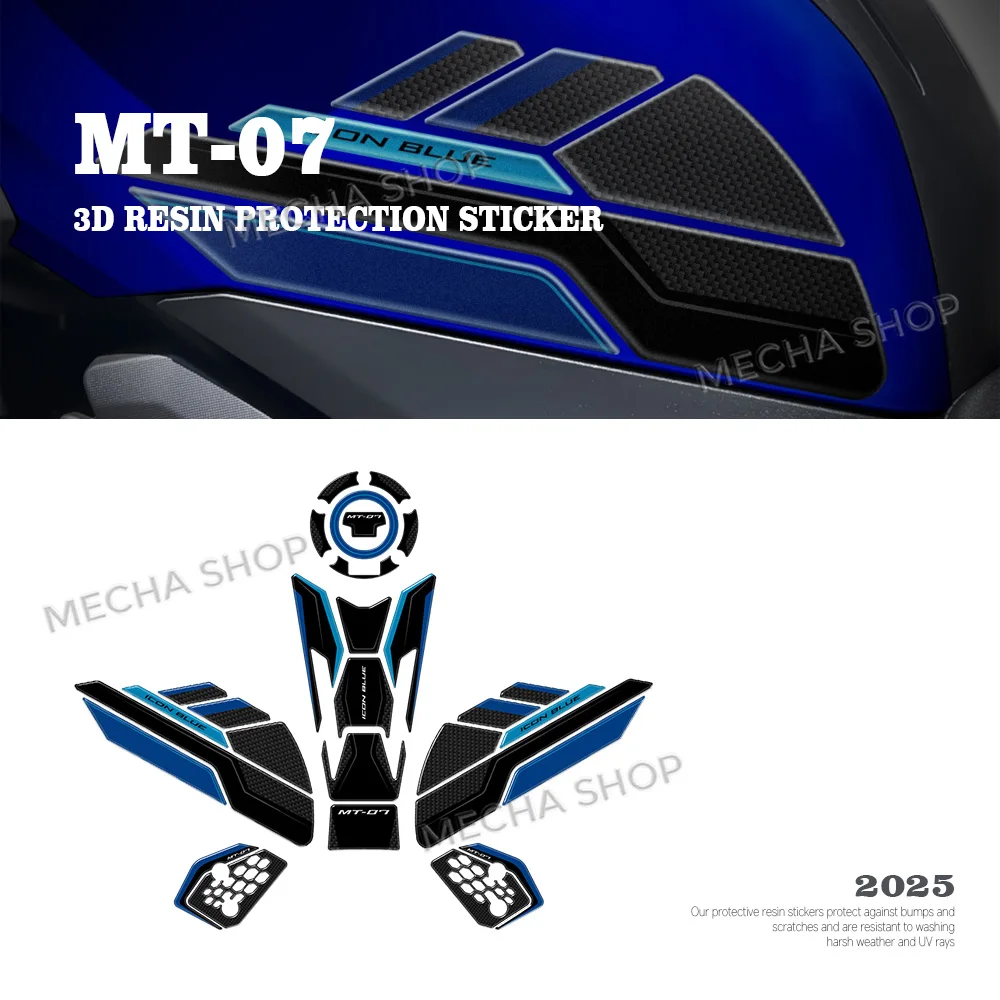 Motorcycle Stickers Tank Pad Protection Complete Kit For MT-07 mt07 2025-
Motorcycle Stickers Tank Pad Protection Complete Kit For MT-07 mt07 2025-