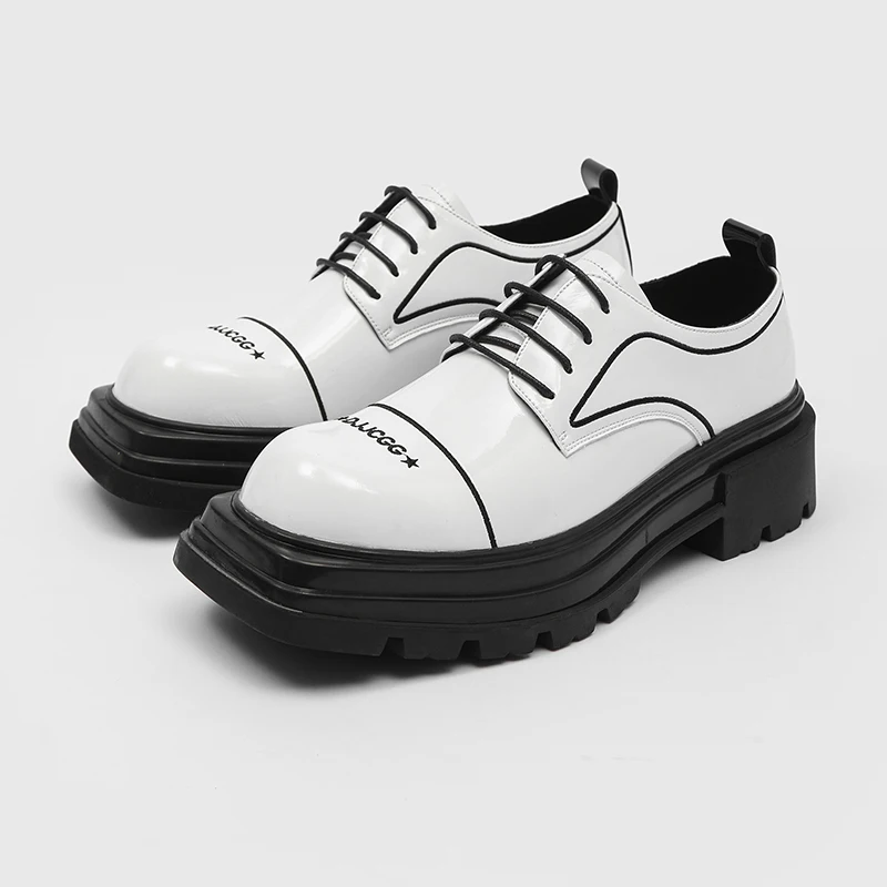 Luxury Brand Solid Black Heightening Effect Leather Shoes For Men's Fashion Simple Style Hombre Banquet Superior sense of wear
Luxury Brand Solid Black Heightening Effect Leather Shoes For Men's Fashion Simple Style Hombre Banquet Superior sense of wear