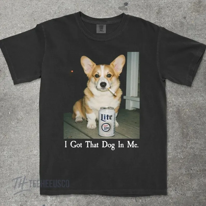 Funny Dog Lover T-Shirt for Casual Wear
Funny Dog Lover T-Shirt for Casual Wear