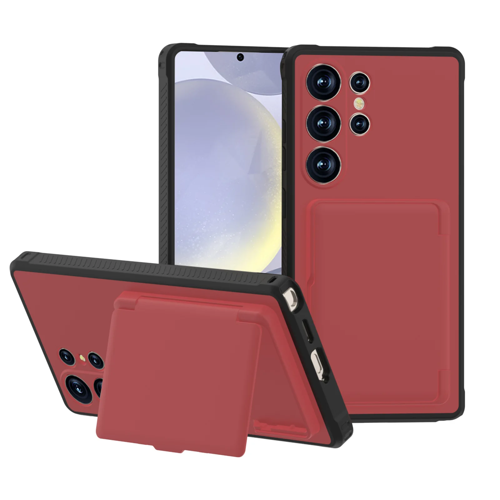 Anti-Drop PC Protective Case for Samsung Galaxy S25/S25 Plus/S25 Ultra - Folding Mirror Card Cover with Holder
Anti-Drop PC Protective Case for Samsung Galaxy S25/S25 Plus/S25 Ultra - Folding Mirror Card Cover with Holder