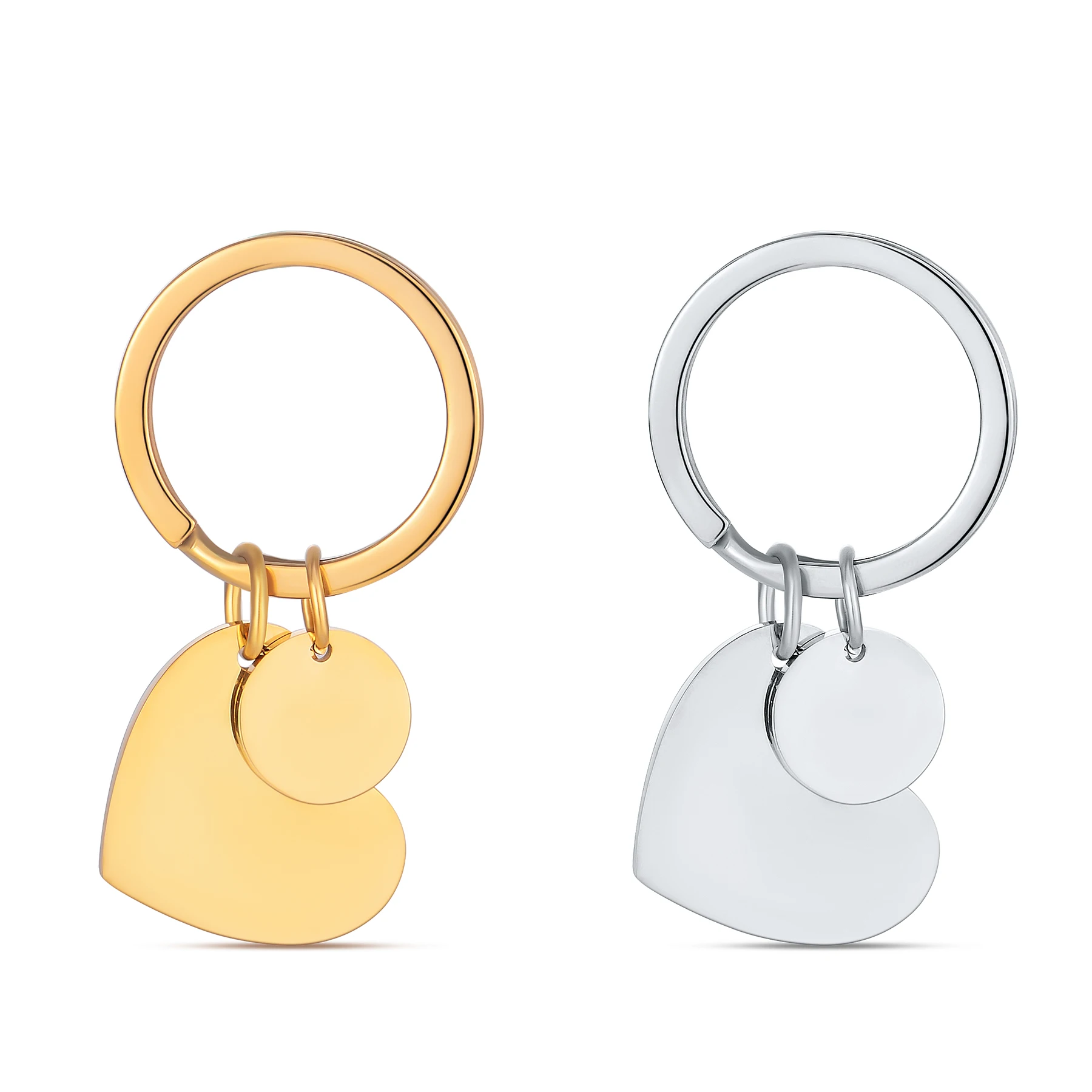 10Pcs Stainless Steel Heart Round Keychain Blank Metal Mirror Polished Jewelry DIY Customized Accessories Wholesale
10Pcs Stainless Steel Heart Round Keychain Blank Metal Mirror Polished Jewelry DIY Customized Accessories Wholesale