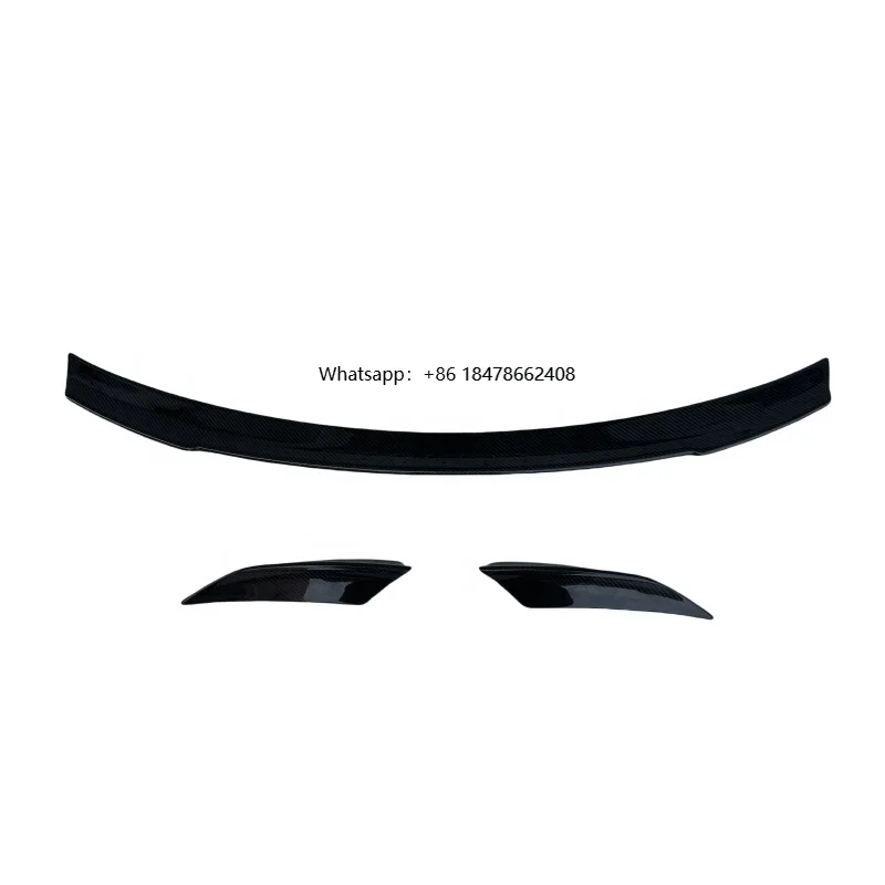 High Quality PK Style Carbon Fiber Rear Spoiler Trunk Spoiler for Taycan
High Quality PK Style Carbon Fiber Rear Spoiler Trunk Spoiler for Taycan