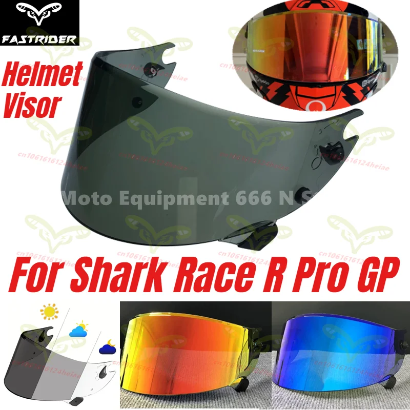 Helmet Visor for Shark Race R Pro GP Speed R Race-R Pro GP Motorcycle Helmet Lens Shield Motorcycle Accessories
Helmet Visor for Shark Race R Pro GP Speed R Race-R Pro GP Motorcycle Helmet Lens Shield Motorcycle Accessories