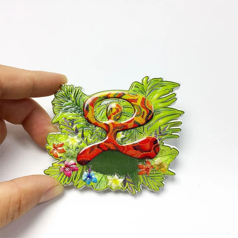 Costa Rica Rainforest Snake 3D Resin Fridge Magnet - Imanes para Refrigerador Cute Home Decor Items Magnets for Fridge
Costa Rica Rainforest Snake 3D Resin Fridge Magnet - Imanes para Refrigerador Cute Home Decor Items Magnets for Fridge