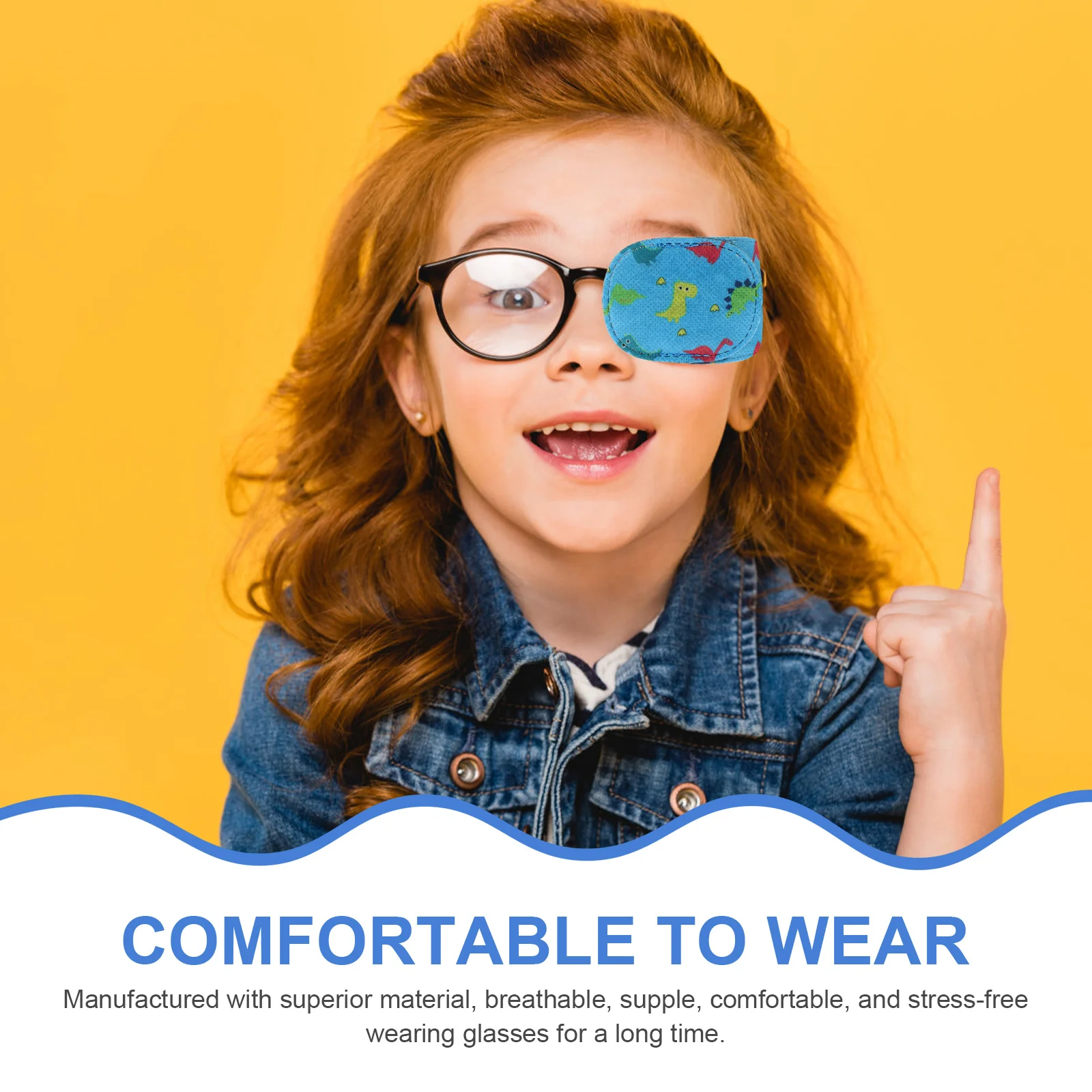 12Pcs Vision Training Eye Patches Cartoon Amblyopia Correcting Single Eye Covers Breathable Comfortable Lightweight No Pressure
12Pcs Vision Training Eye Patches Cartoon Amblyopia Correcting Single Eye Covers Breathable Comfortable Lightweight No Pressure