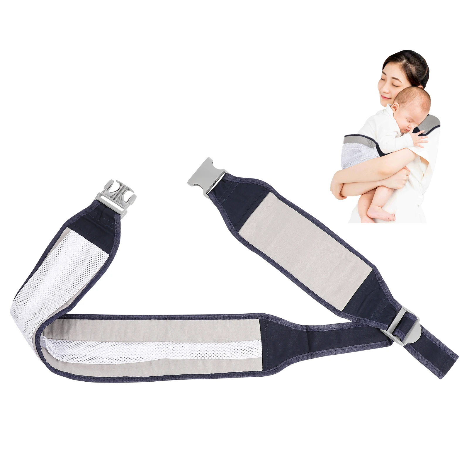 Baby Carrier Hip Seat for Newborn Toddler Mesh Breathable Cotton Wrap Front Hold Infant Carrier Portable Soft
Baby Carrier Hip Seat for Newborn Toddler Mesh Breathable Cotton Wrap Front Hold Infant Carrier Portable Soft