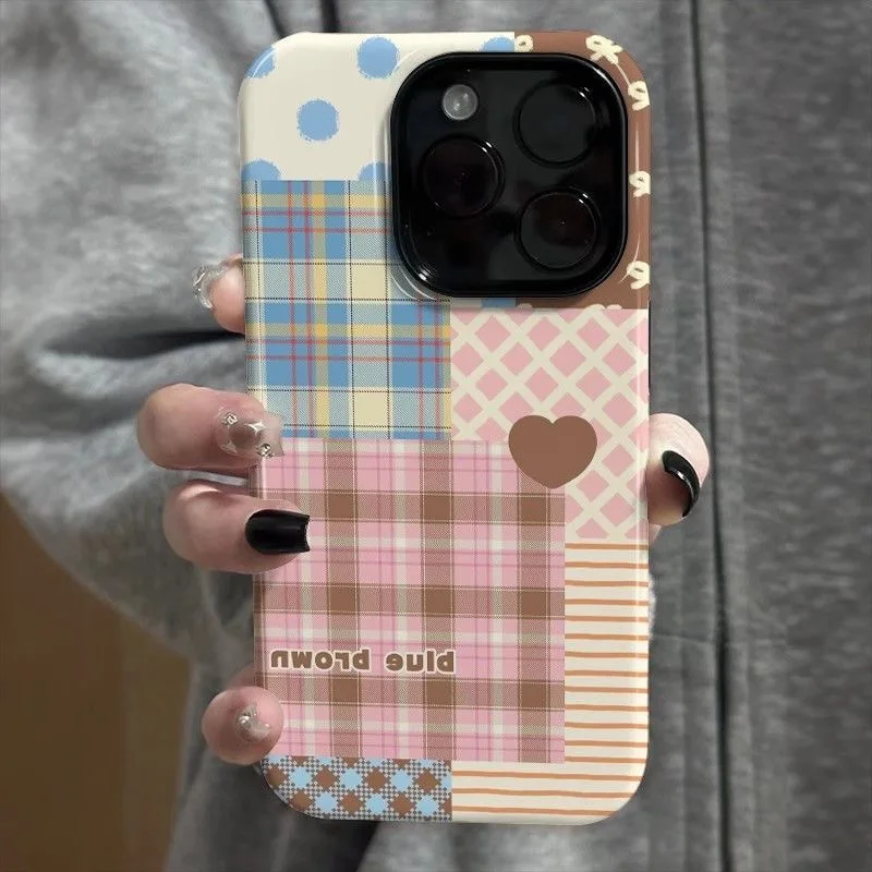 Color Blocked Striped Brown Heart Case for IPHONE 17 16ProMax 15 14 13 12 11PRO Plus Acrylic TPU Two in One Magnetic Phone Cases
Color Blocked Striped Brown Heart Case for IPHONE 17 16ProMax 15 14 13 12 11PRO Plus Acrylic TPU Two in One Magnetic Phone Cases