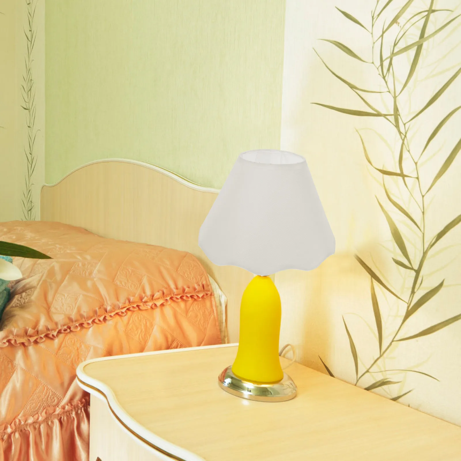 Fabric Table Lamp Shade Metal Material Classic Style Replacement Lampshade Softens Light for Bedroom Hotel Living Room
Fabric Table Lamp Shade Metal Material Classic Style Replacement Lampshade Softens Light for Bedroom Hotel Living Room