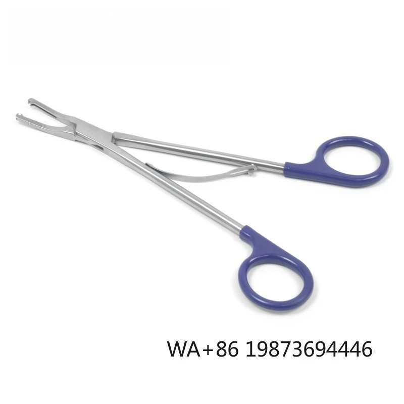 Open Surgery Hemolok Clip Applier, Polymer Clips Surgical Applicator
Open Surgery Hemolok Clip Applier, Polymer Clips Surgical Applicator