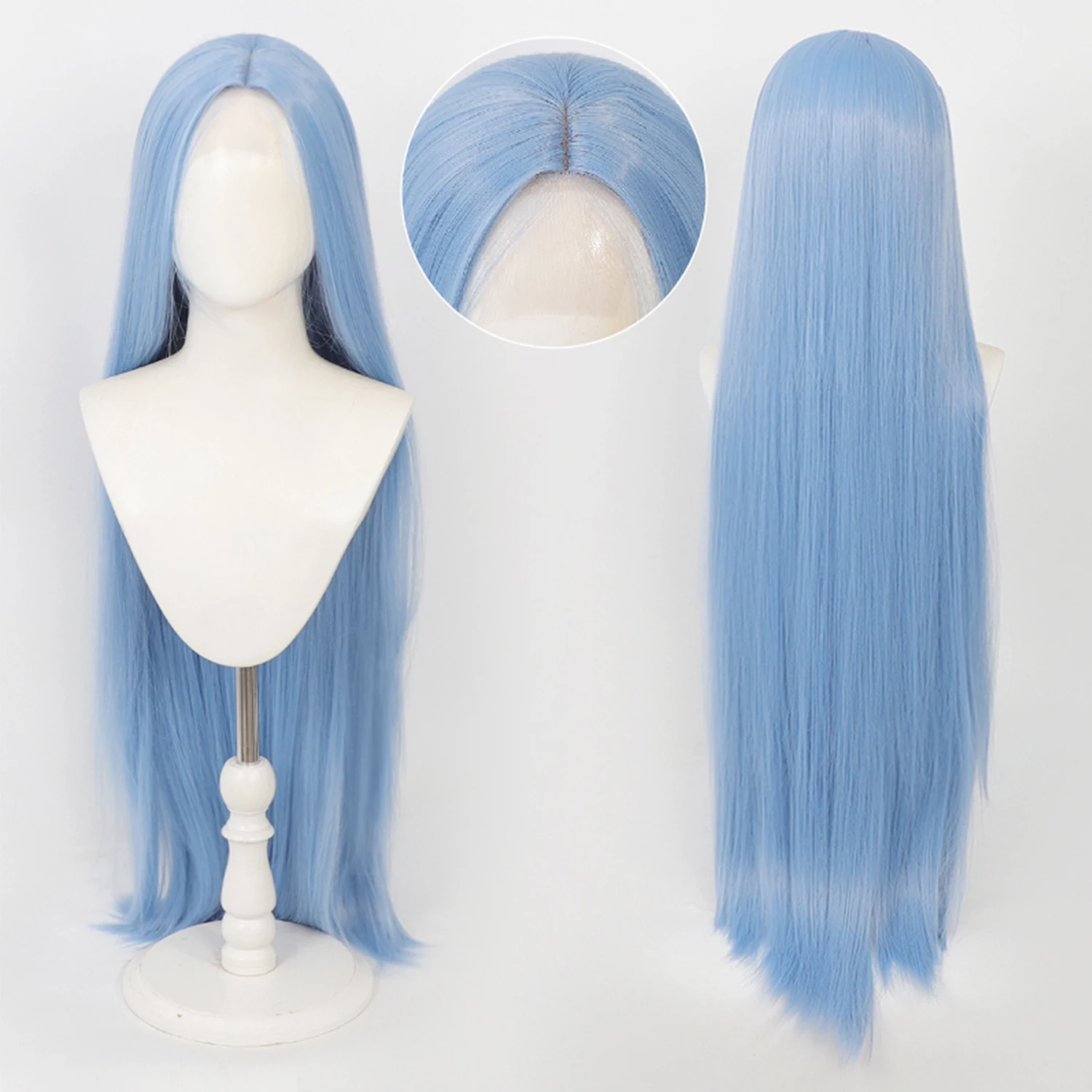 Universal Cosplay Wig 100 cm/38 Inch Unisex Anime Wig Long Synthetic Lace Wig Middle Part Straight Cos Wig for Daily Party
Universal Cosplay Wig 100 cm/38 Inch Unisex Anime Wig Long Synthetic Lace Wig Middle Part Straight Cos Wig for Daily Party