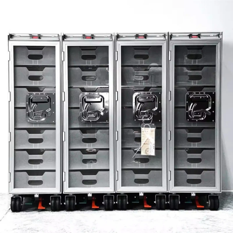Aluminum alloy mobile storage dining cabinet for aircraft semi dining car
Aluminum alloy mobile storage dining cabinet for aircraft semi dining car