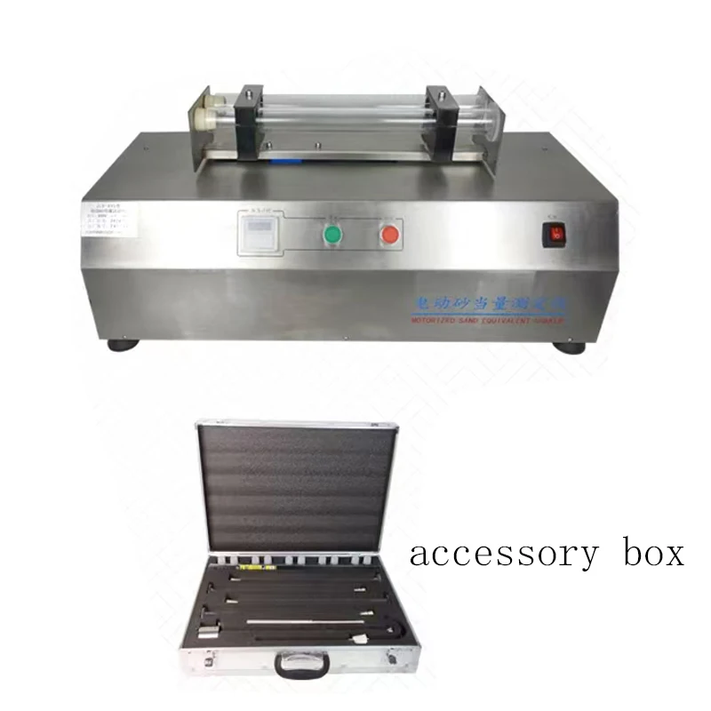 SD-2 Electric Sand Equivalent Tester 1-Year Warranty Aggregate Purity Testing Equipment 220V Voltage
SD-2 Electric Sand Equivalent Tester 1-Year Warranty Aggregate Purity Testing Equipment 220V Voltage