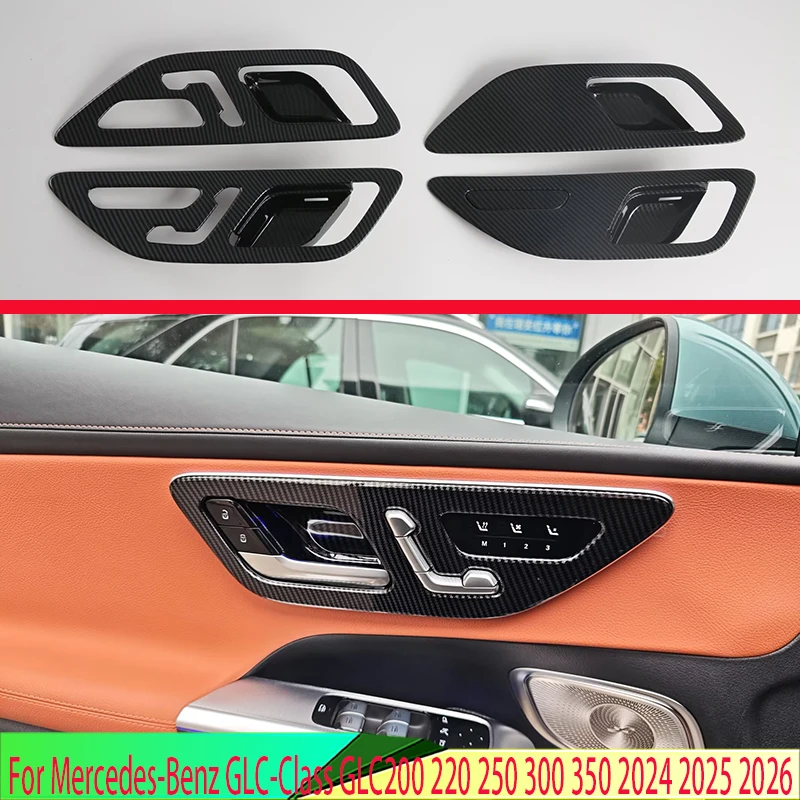 Для Mercedes-Benz GLC-Class GLC200 220 250 300 350 2024-2026: Накладка на внутреннюю ручку двери, декоративная вставка, рамка, облицовка, заглушка
Для Mercedes-Benz GLC-Class GLC200 220 250 300 350 2024-2026: Накладка на внутреннюю ручку двери, декоративная вставка, рамка, облицовка, заглушка