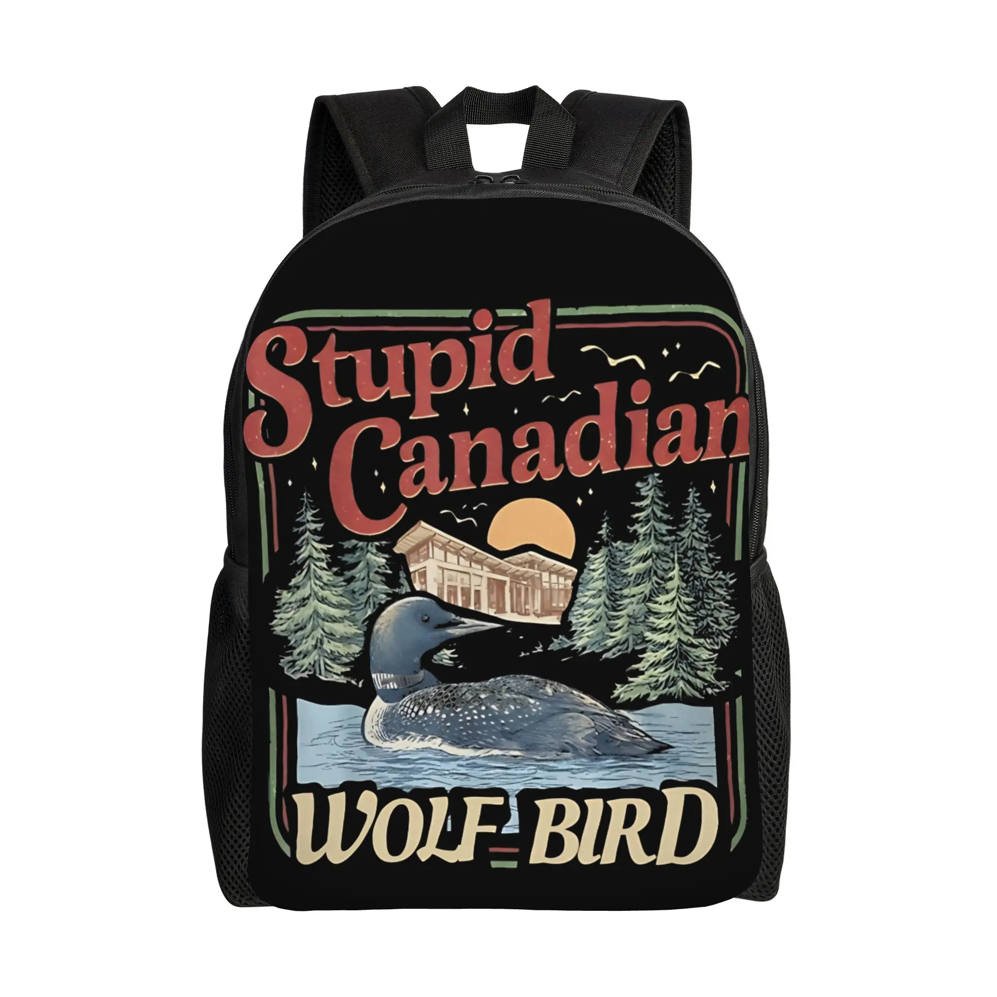Stupid Canadian Wolf Bird Backpack for Men Women Student Business Daypack Heated Rivalry Laptop Computer Canvas Bags Sports
Stupid Canadian Wolf Bird Backpack for Men Women Student Business Daypack Heated Rivalry Laptop Computer Canvas Bags Sports