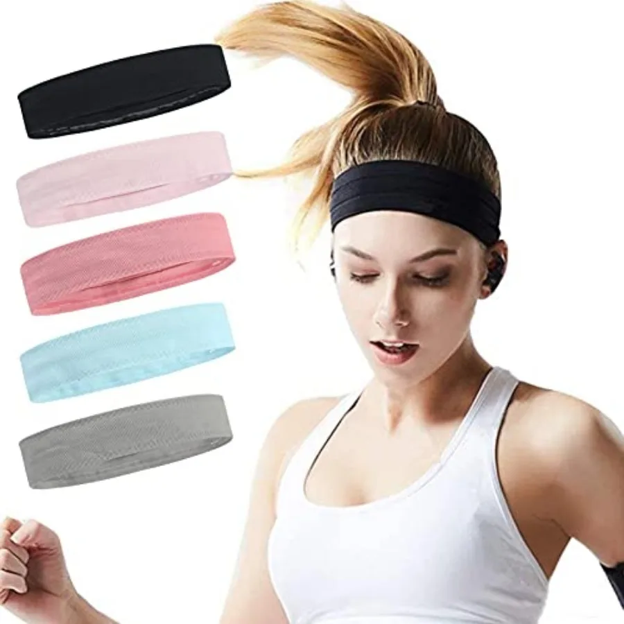 Workout Headbands Non Slip Headband Sport Headbands Sweatbands Elastic Sport Hair Bands for Sports Travel Indoor Fitness Gym
Workout Headbands Non Slip Headband Sport Headbands Sweatbands Elastic Sport Hair Bands for Sports Travel Indoor Fitness Gym