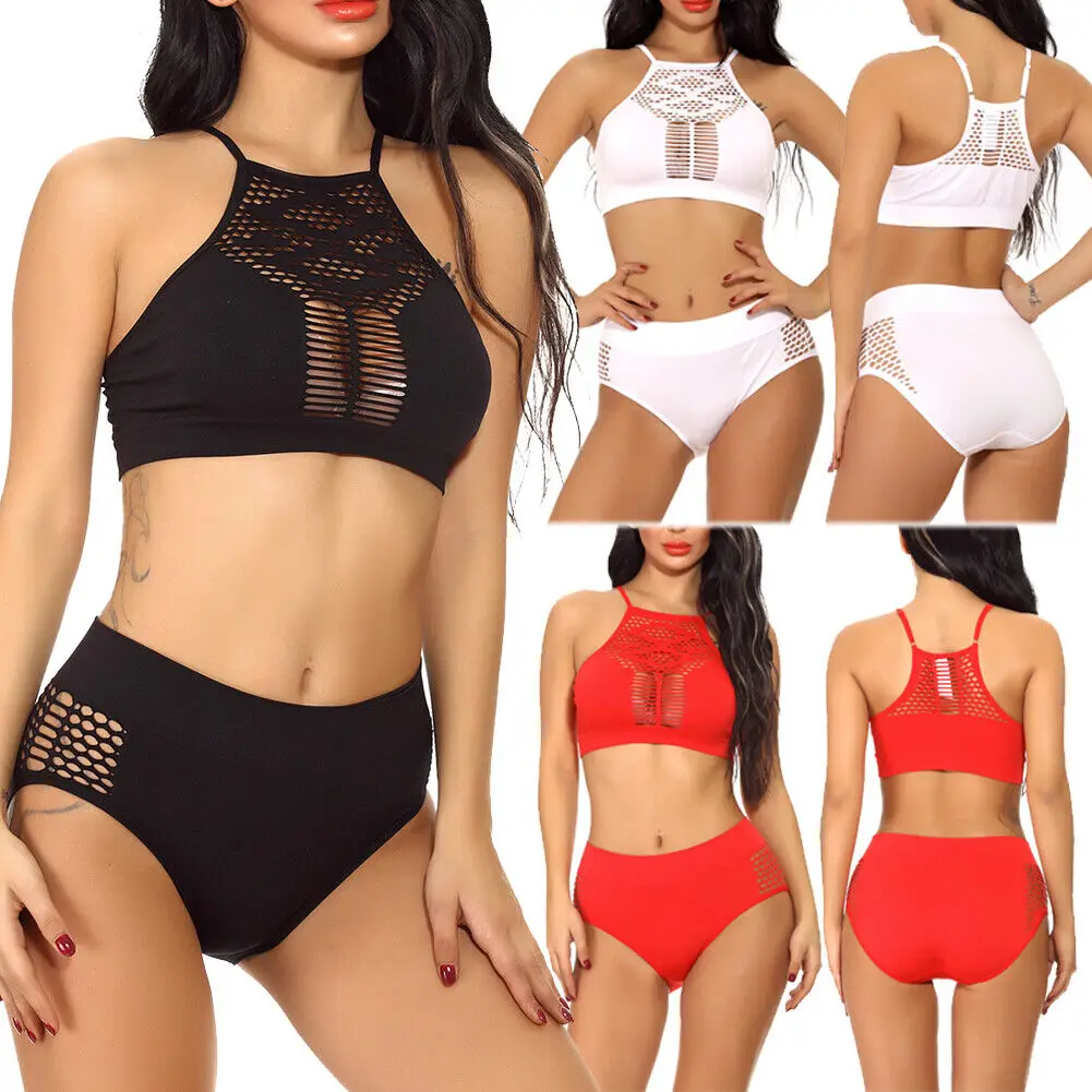 Women Sexy Sleeveless Lingerie Hollow Out Bra and Panty Set Transparent Crop Top Briefs See Through Babydoll Nightwear Sleepwear
Women Sexy Sleeveless Lingerie Hollow Out Bra and Panty Set Transparent Crop Top Briefs See Through Babydoll Nightwear Sleepwear